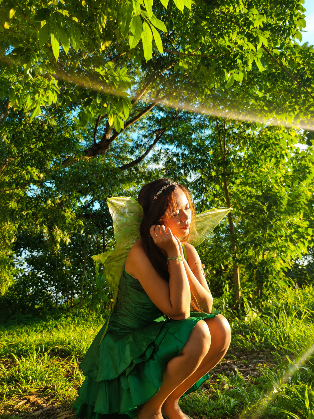 Lyra Jane fairy photoshoot