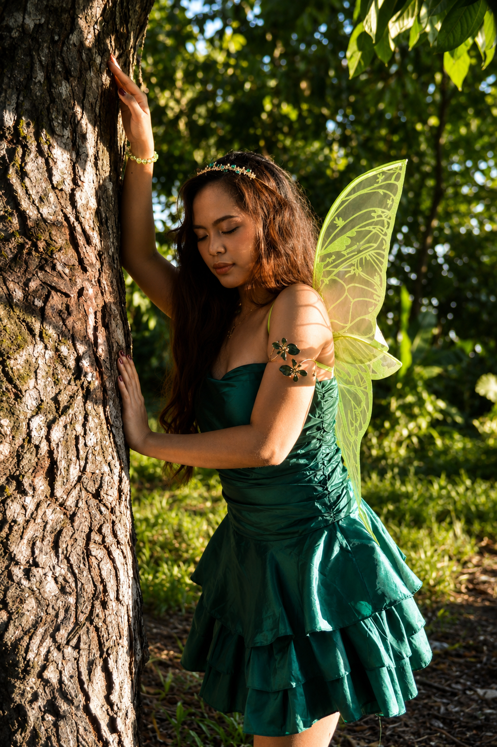 Lyra Jane fairy photoshoot