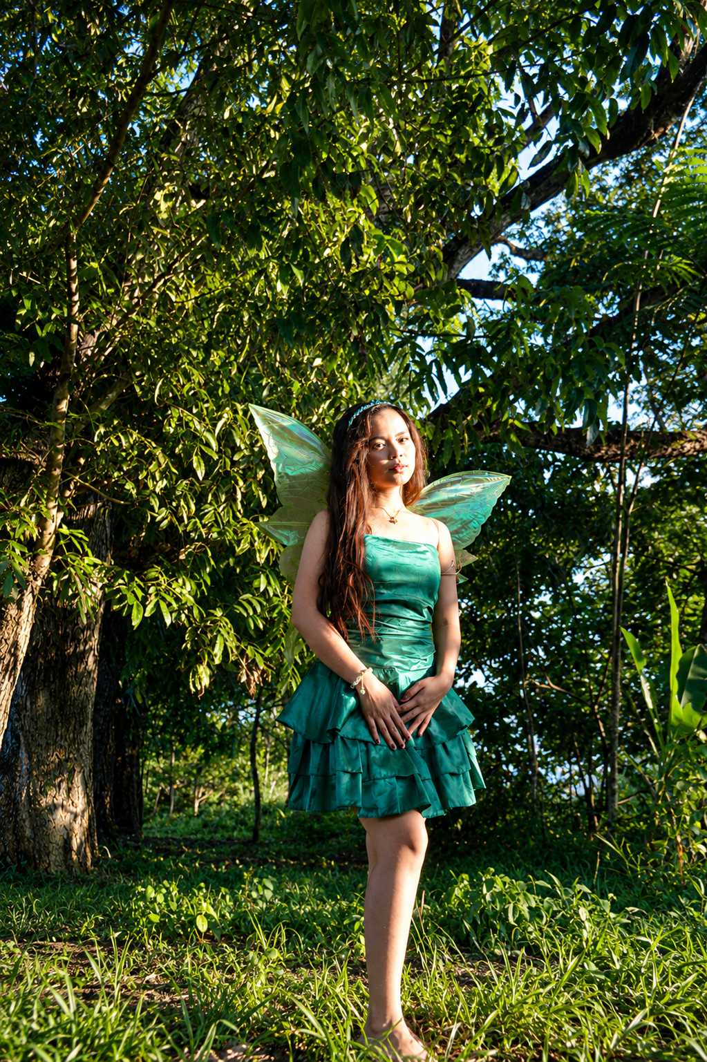 Lyra Jane fairy photoshoot