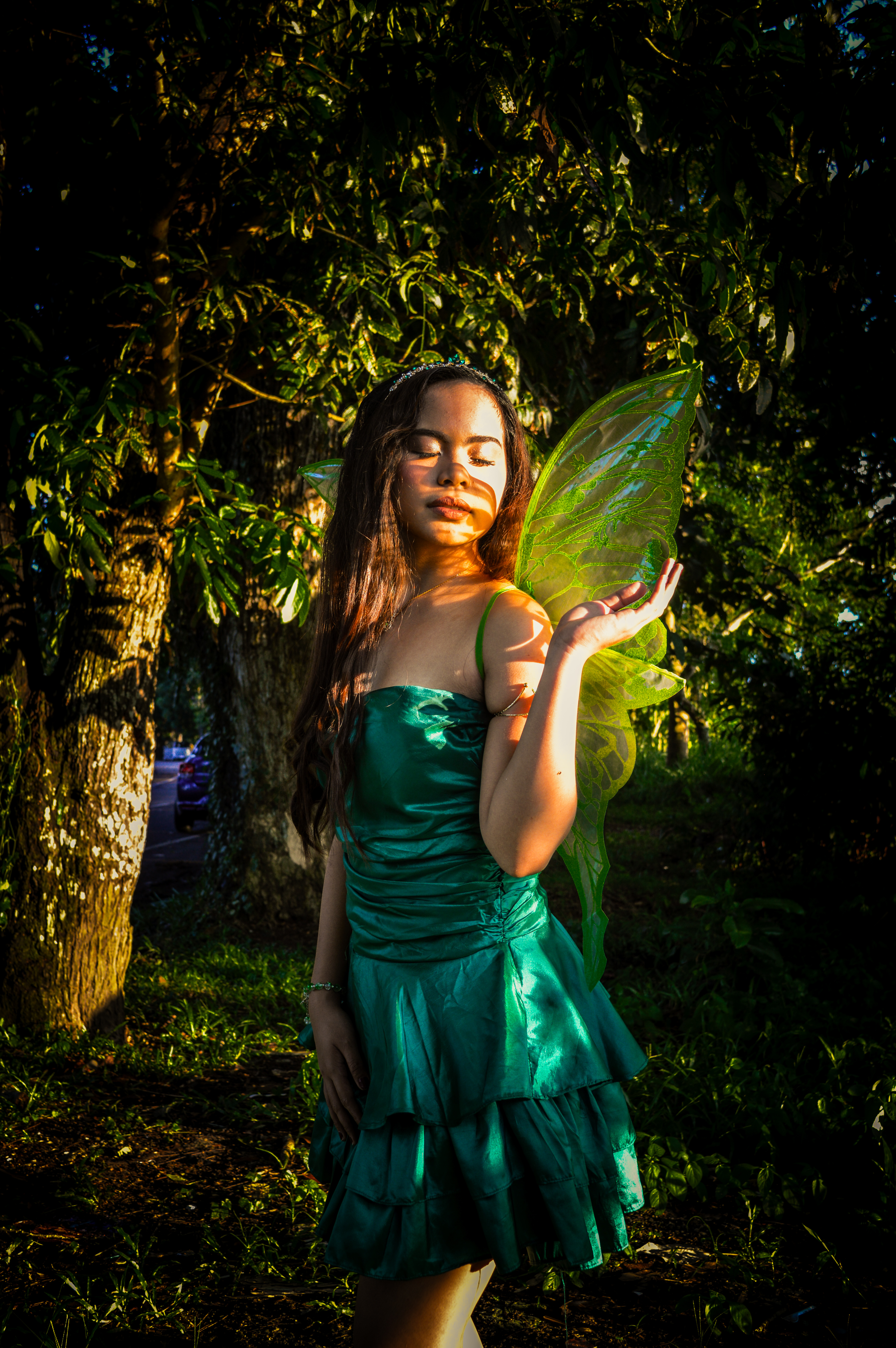 Lyra Jane fairy photoshoot