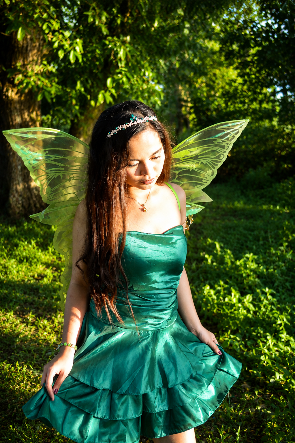 Lyra Jane fairy photoshoot